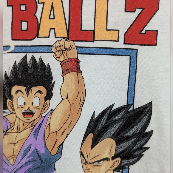 Dragon Ball Z White Tshirt S Unisex - Picture 4 of 9